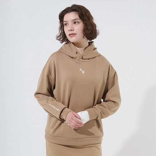 ALIEN BABY レディース ダンボールパーカー